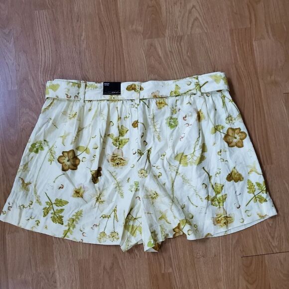 Inc International Concepts Belted Floral-Print Shorts sz XXL - Picture 5 of 12
